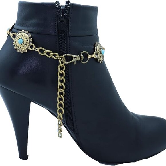 Women Western Bohemian Boot Chain - Picture 4 of 6